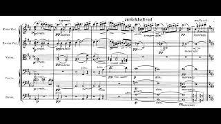 Gustav Mahler - Adagietto from Symphony 5 (Bernstein) [Score]