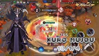 Onmyoji Arena - Kuro Mujou | Unecessary Buff | Gameplay & Build | Season 10