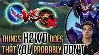 Saber Analysis From H2wo's Gameplay War Axe Vs Heptaseas Best Build MobileLegends Core Tutorial 2022