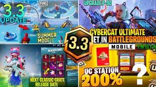 Finally  BGMI 3.3 UPDATE CONFIRM | Bgmi Next Next Uc Event Date| Next Classic Crate Bgmi | 3.3 Leak