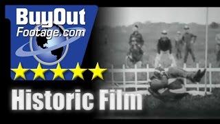 Historic Stock Footage WWII Full Speed Plane Pick-up