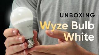 Unboxing the new Wyze Bulb White