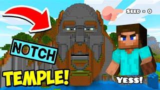 Temple of notch seed mcpe | notch temple seed in minecraft