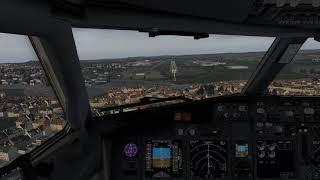 [X-Plane 11] Boeing 737 Raw data ILS approach @SAW