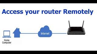 How to access your router remotely from internet or from other Network (2022 technique)