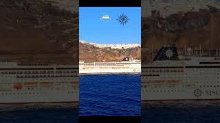 MSC Armonia #shorts #mcscruises #trending #viral #santorini #greece