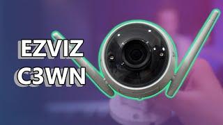 Low price for an outdoor security camera! EZVIZ C3WN review!