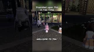 Lady ghost wants to enjoy tea too #roblox #teatime #aesthetic #robloxshorts