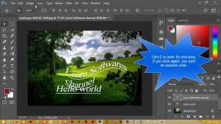 Photoshop Lesson 6 - Undo, redo and history - Photoshop tutorials