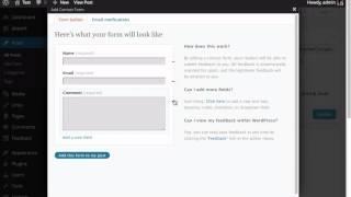 How to use Jetpack Contact Forms in WordPress Widgets