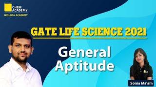 GATE Life Science General Aptitude: Previous Year Questions 2021