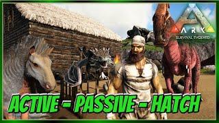 Ark Beginner's Guide - How to Tame a Dinosaur - Active - Passive - Hatch Taming