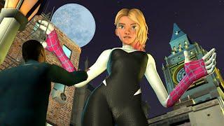 Giantess Gwen Stacy season 1 (full episodes) / Gwen Stacy growth up!