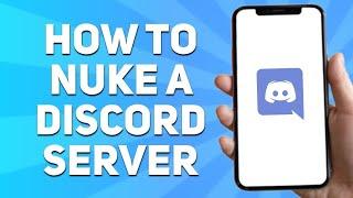 How to Nuke-Raid  a Discord Server Without Admin On Mobile 2024