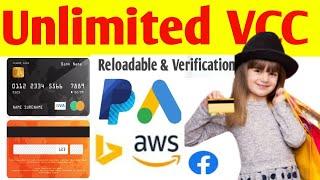 Unlimited VCC || how to get a Virtual Credit Card