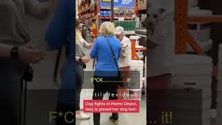 Karen Não Se Aguenta E Chora Em Briga De Cães No Home Depot #shorts