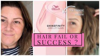 WELLA SHINEFINITY HAIR TONER REVIEW - SUCCESS OR EPIC FAIL ??