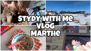 Eng) VLOG #5 A chill day in my life (study,cooking,Anime,more) เรียนภาษาnorsk ออนไลน์,Anime,เดินเล่น