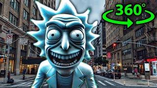 Rick Laughing In The City But It's 360° VR Video #2 | VR 4K | (Rick AI Laughing Meme)