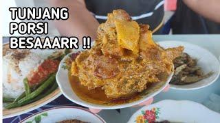 GULAI TUNJANG PORSI JUMBO DI TEPI DANAU SINGKARAK, Kuliner Sumatera Barat