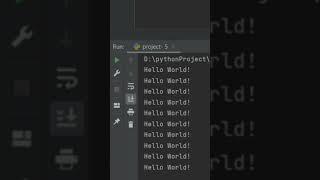 How to print a string multiple times. Python programming. #python #printmethod #helloworld