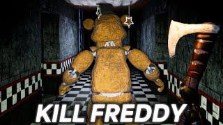 FNAF But I Scare The Animatronics..