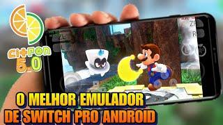 NOVO CITRON ANDROID 5.0 SWITCH NO ANDROID - TESTE DE GAMES