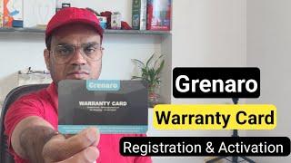 grenaro warranty service registration and activation | grenaro mic warranty active kaise kare