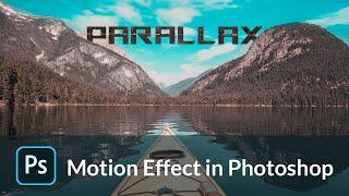 Parallax Motion Effect in Photoshop Timeline |Photoshop Animation| Photoshop Animation|Tutorial #7