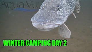 Winter Ice Camping/Fishing | Mission for BIG! (Day 2)