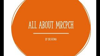 All about MRCPCH #MRCPCH #FOP #TAS