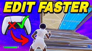 How To EDIT FASTER on Controller + Remove INPUT DELAY (Fortnite Tutorial)