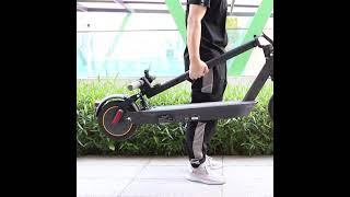 Demonstration Video of the Ninebot Segway Electric Scooter MAX G30 Rear Suspension Kit