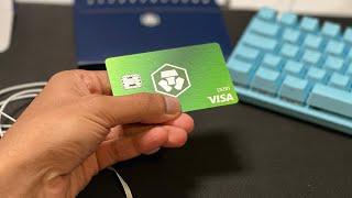 Crypto.com Jade Green Metal Visa Card