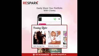 Respark | Digital Menu For Salons, Spas & Beauty Clinis