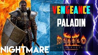 Let's Play Diablo 2 Resurrected | Vengeance Paladin Guided Playthrough [Pt 1 Nightmare]