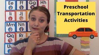 TRANSPORTATION Part #2 - Preschool and Kindergarten Activities!