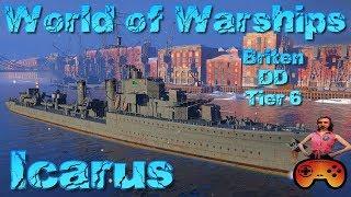 Icarus T6 angespielt - Britischer Zerstörer Preview in World of Warships Deutsch/German