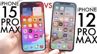 iPhone 15 Pro Max Vs iPhone 12 Pro Max! (Comparison) (Review)