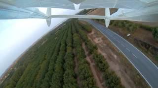 FPV SU-35 chasing 3d printed P-38