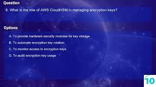 AWS Interview Q&A - Determine appropriate data security controls   Implementing access policies