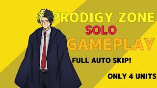 Prodigyzone with only 4 units! (Full auto skip, solo gameplay and extreme mode!!)