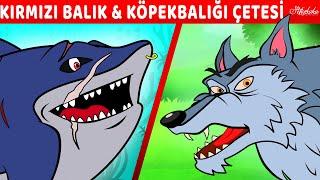 Kırmızı Balık ve Köpekbalığı Çetesi + Kurt ve 7 Küçük Oğlak + Yaşlı Sultan | Adisebaba Masallar