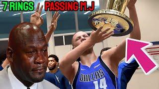 WHAT HAPPENS AFTER WIN 7 RINGS AND PASS JORDAN ON GOAT LIST (NBA 2k24 next gen)