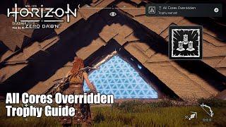 Horizon Zero Dawn • All Cores Overridden Trophy Guide (Reached all 4 Core of every Cauldron.)