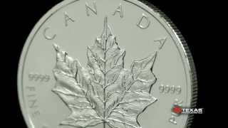 Canadian Silver Maple Leaf Coin - Texas Precious Metals