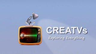 Crea TVs Channel Logo Spoof Luxo Lamp