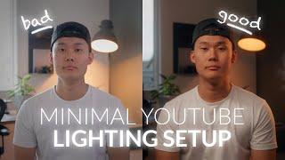 Minimal YouTube Lighting Setup | Make Your Videos Stand Out