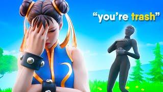 Destroying Fortnite Trash Talkers in Creative Fill!