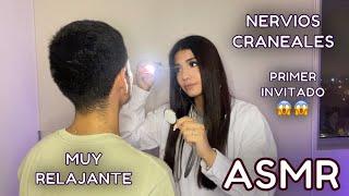 ASMR REAL - Examen de Nervios Craneales (español) / Roleplay de doctora de PERSONA REAL